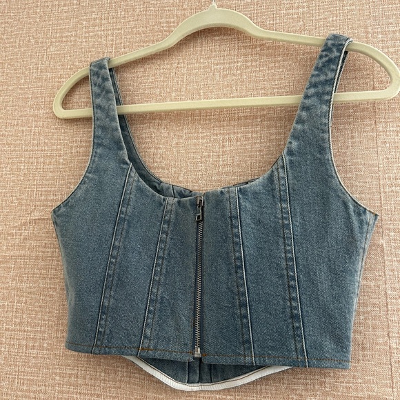 Demin corset - Picture 3 of 3